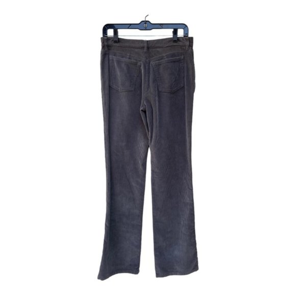 Armani Collezioni Women's Gray Fine Corduroy Straight Leg Pants Sz 6 VTG - Picture 2 of 7